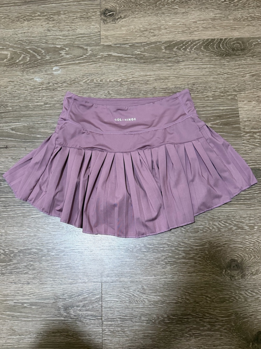 GoldHinge Pleated Athletic Skirt